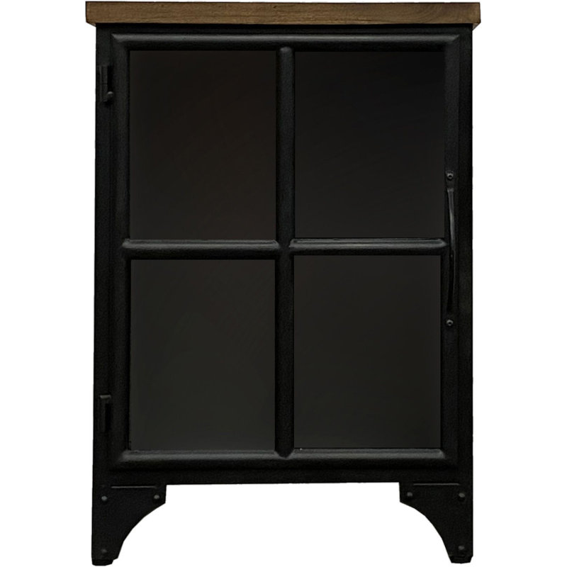 22'' W Metal Nightstand