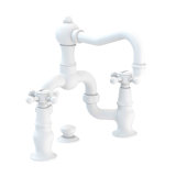 Chesterfield Bathroom Bridge Faucet with Drain Assembly