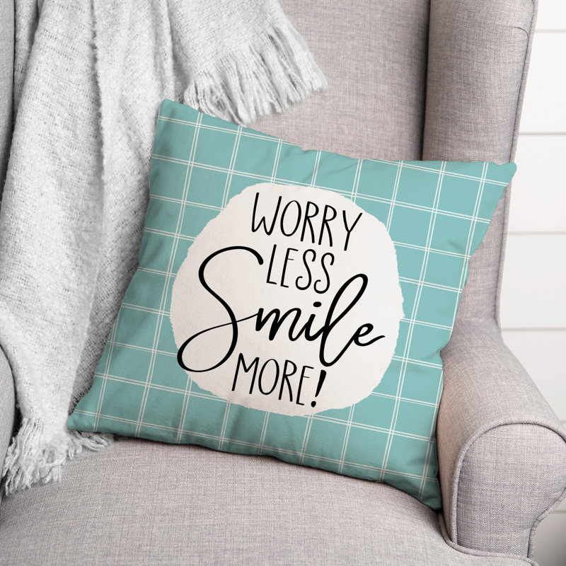 Plaid Throw Pillow