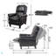 Fauteuil inclinable inclinable de style moderne