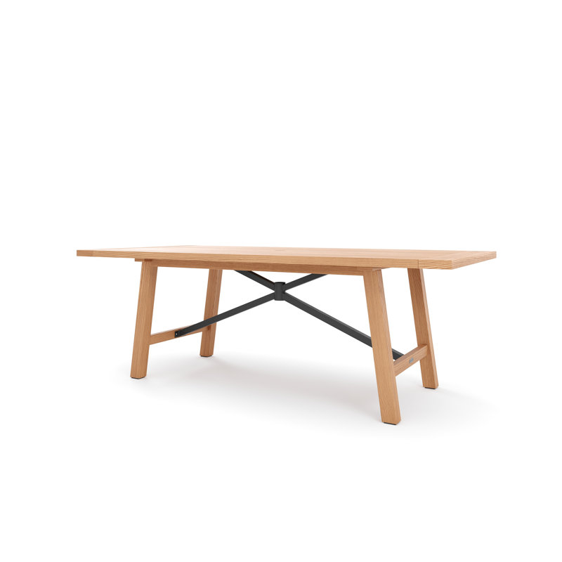 Truss Outdoor Teak Dining Table