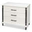 Elegance 3 - Drawer Solid Wood Nightstand