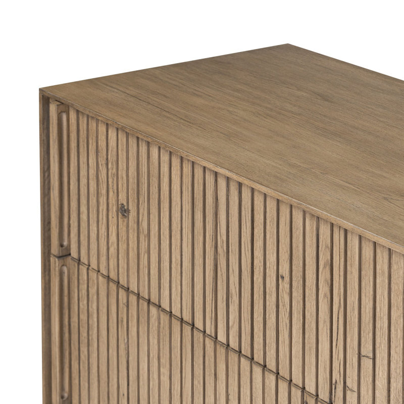 Leo 8 - Drawer Dresser, Rustic Grey