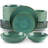 32 Piece Stoneware Dinnerware Set - Service for 8-390677574