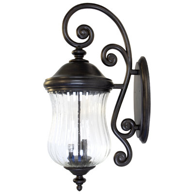 Lanterne murale d’extérieur 3 lumières Berwyck
