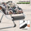 Fauteuil pliant renforcé avec coussins détachables et repose-pieds Zero Gravity