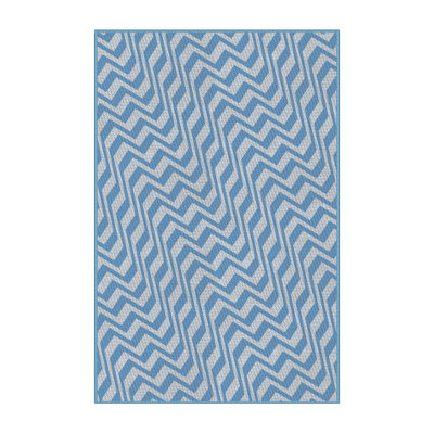 Tapis bleu ciel Klaus
