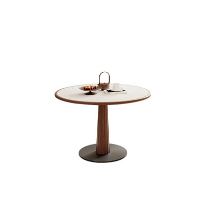 39,37 po Une petite table de conférence ronde peut accueillir six personnes.