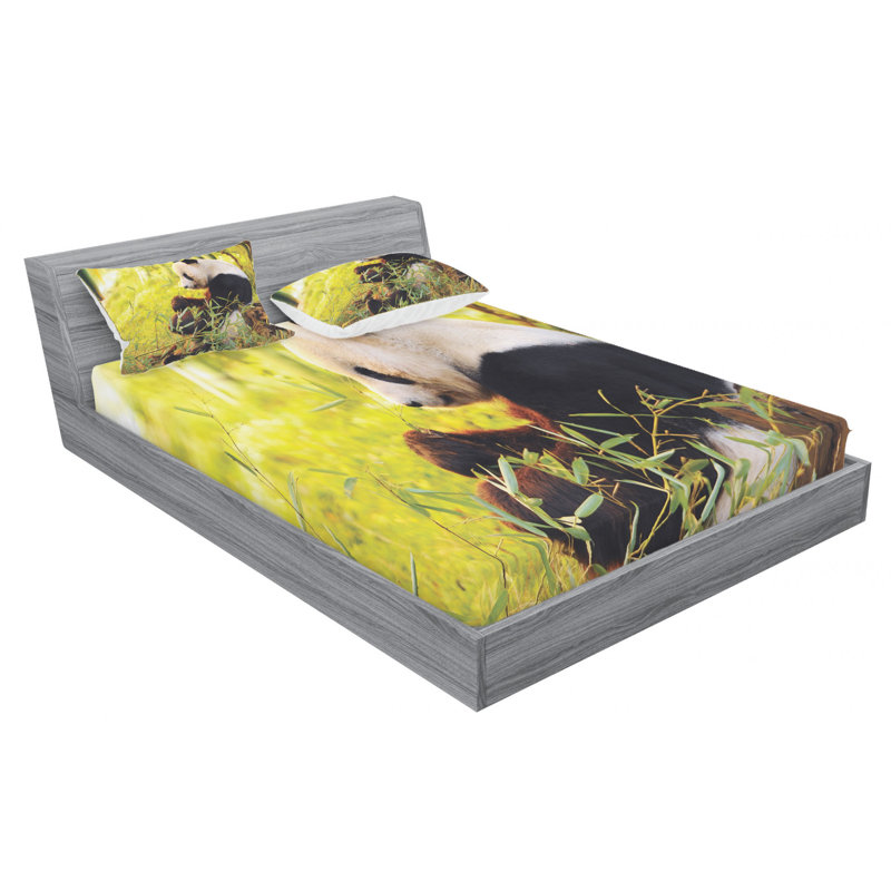 Microfiber Sheet Set, Queen Sheet Set with Fitted Sheet