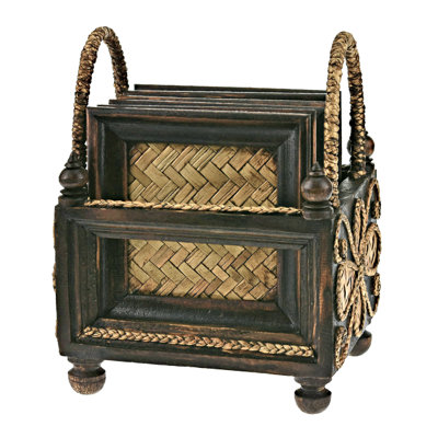 Wood Square 6 Piece Coaster Set