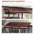 Patio Retractable Awning with Manual Crank, Exterior Sun Shade-112161309-112161292
