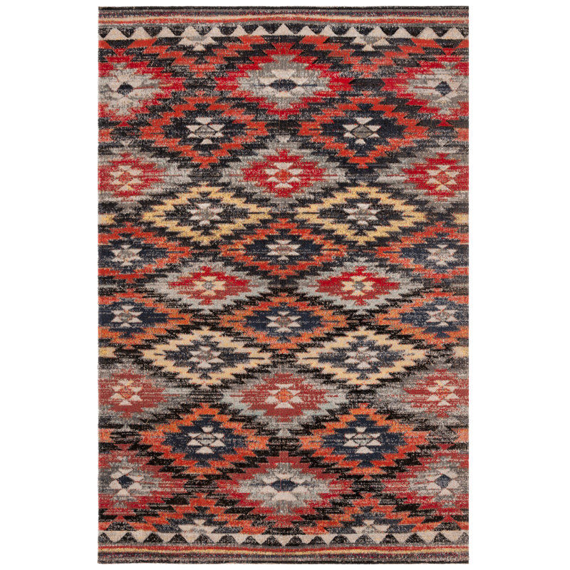 Depuy Performance Southwestern Indoor/Outdoor Area Rug, Rectangle 3' x 5'