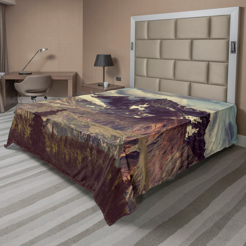 Drap plat Ambesonne, Très grand californien