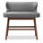 Polyester Blend Upholstered Bench-1055315679
