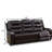 Roylene 85.5'' Power Faux Leather Reclining Sofa with LED and Built-in USB Ports