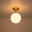 Plafonnier semi-encastré 1 lumière