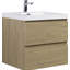 Meuble-lavabo mural 24 po avec lavabo et rangement mural moderne-2064416437