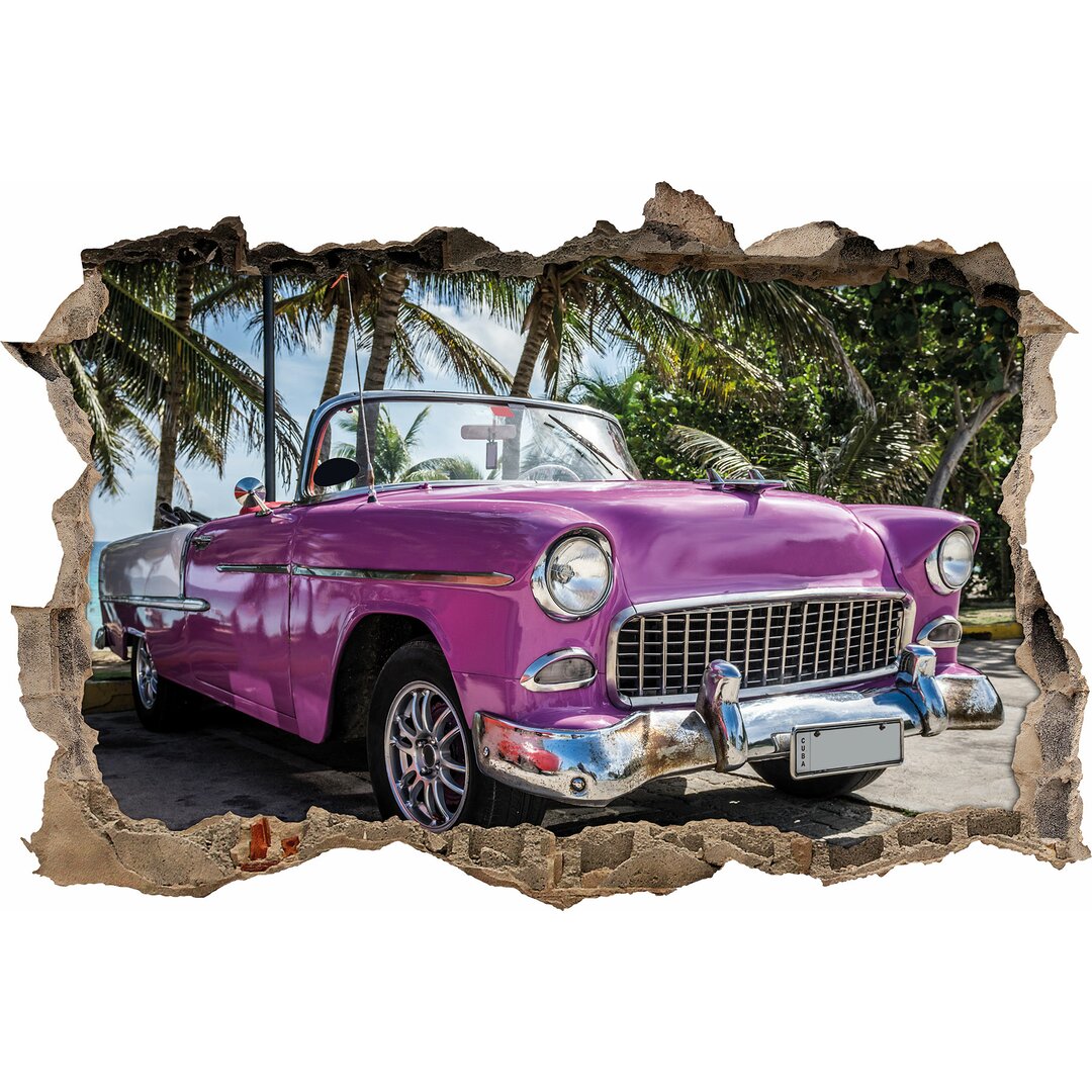 Wandtattoo Kuba Varadero Oldtimer