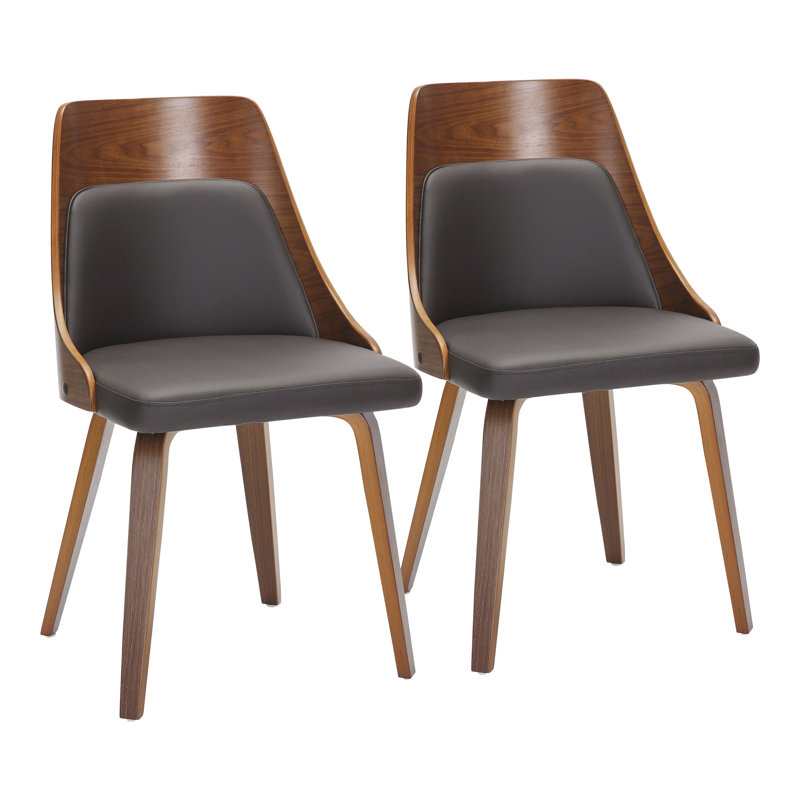 Chaise d'appoint Aurika, Brun