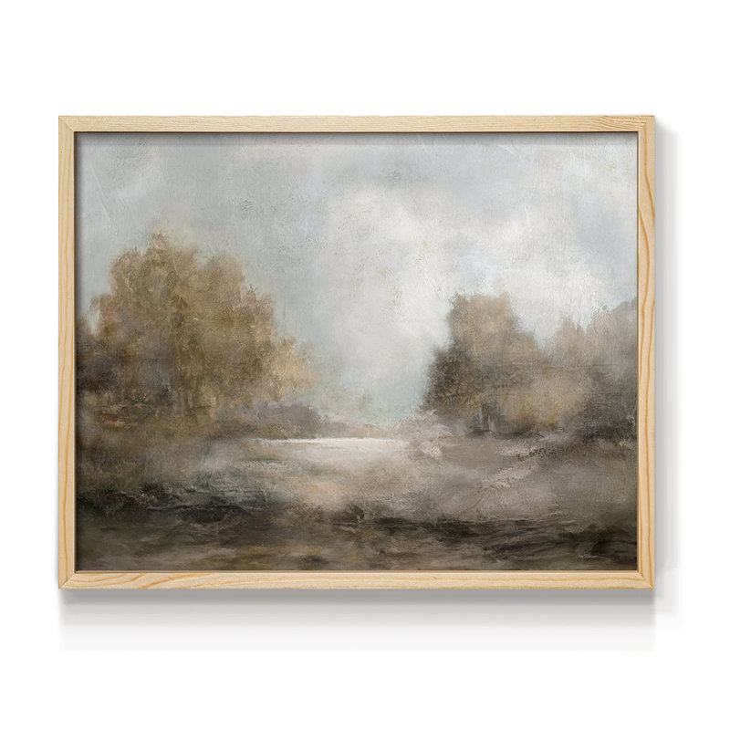 Creekside Stillness - Impression encadrée - Restickable, Naturel, H 11 po x l 14 po