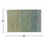 Tapis réversible lavable simple bleu rétro-67119315