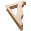 Bois de cèdre brut Funston Block TimberThane Perspector, brun clair apprêté-89129040