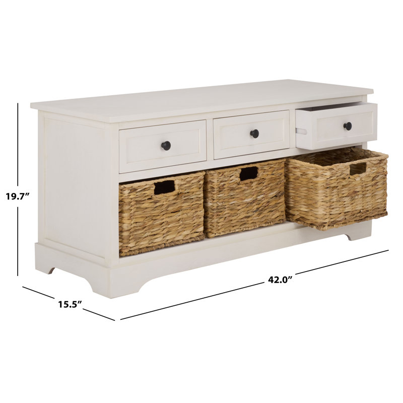 Storage Bench, Ivory