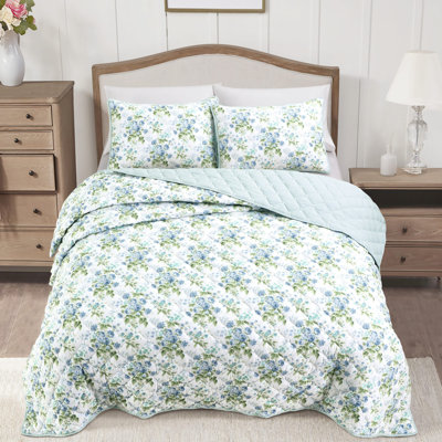 Ensemble de courtepointe réversible Laura Ashley