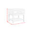 Table de bout Picket House Furnishings Clare en amande