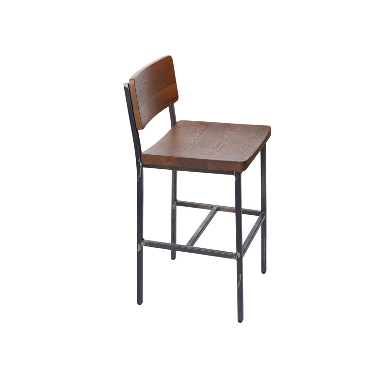 Tabouret de comptoir 26 po en bois massif Memphis