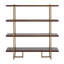 Steadham 146 cm H x 140 cm W Solid Wood Bookcase