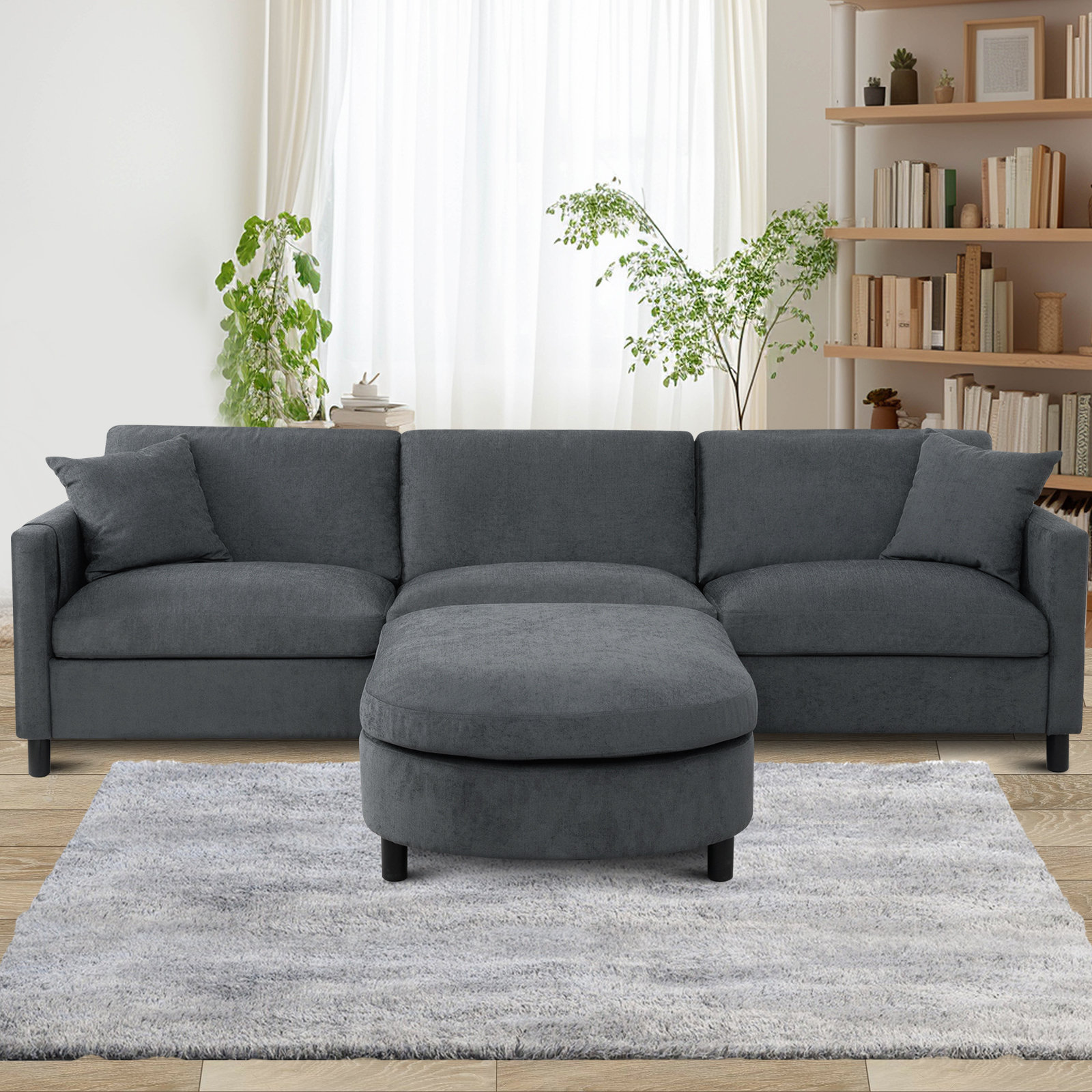 FIRLZY 2 - Piece Upholstered Sectional | Wayfair