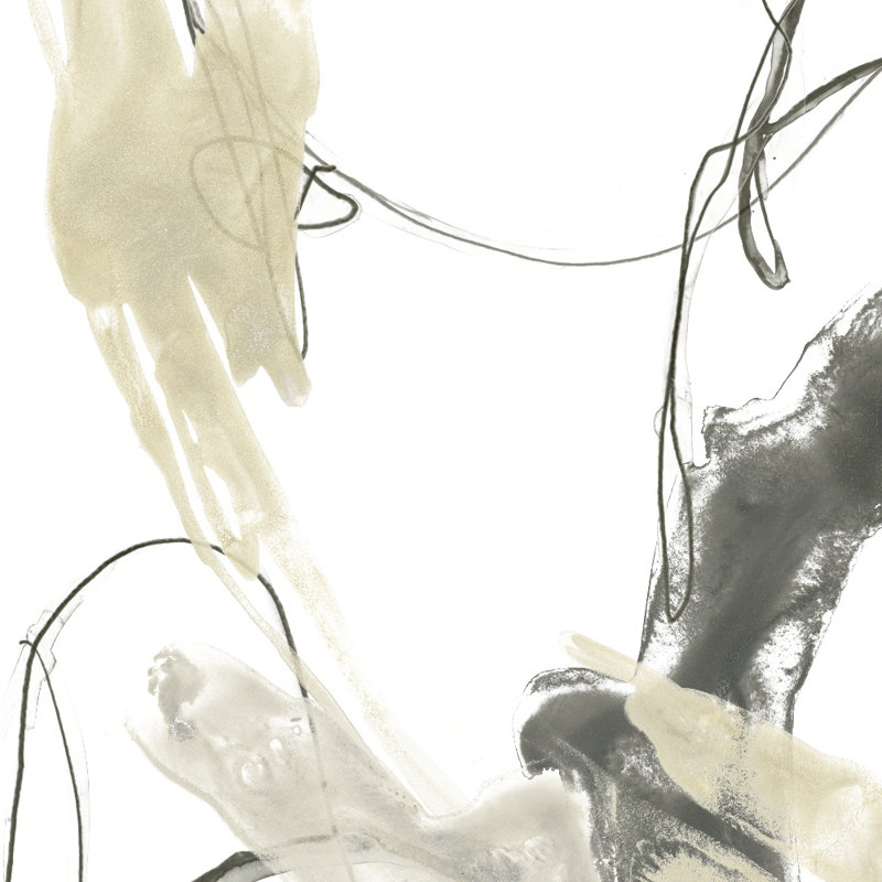 «Monochrome Momentum II» par June Erica Vess, reproduction d'art sur toile tendue, H 84 po x l 84 po x P 1,5 po