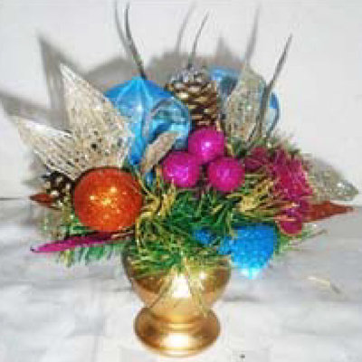 Mixed Assortment Arrangement in Pot