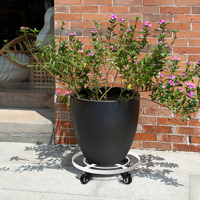 Support pour plante Levittown, Blanc