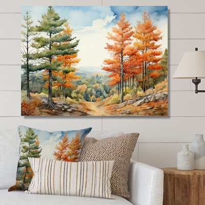 " Pine Tree Autumn Whispers II "