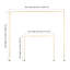 Metal Over The Table Rod Stand-182569572