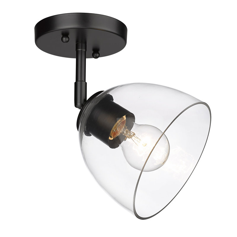 Suncrest Steel Spotlight, Matte Black
