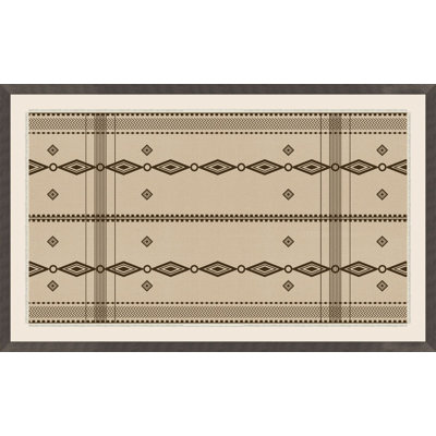 Round Top Textile 2 Print by Lillian August