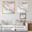 «Mystery Of The Waves In Elevated Blush IV», reproduction sur toile-709367892-709367889