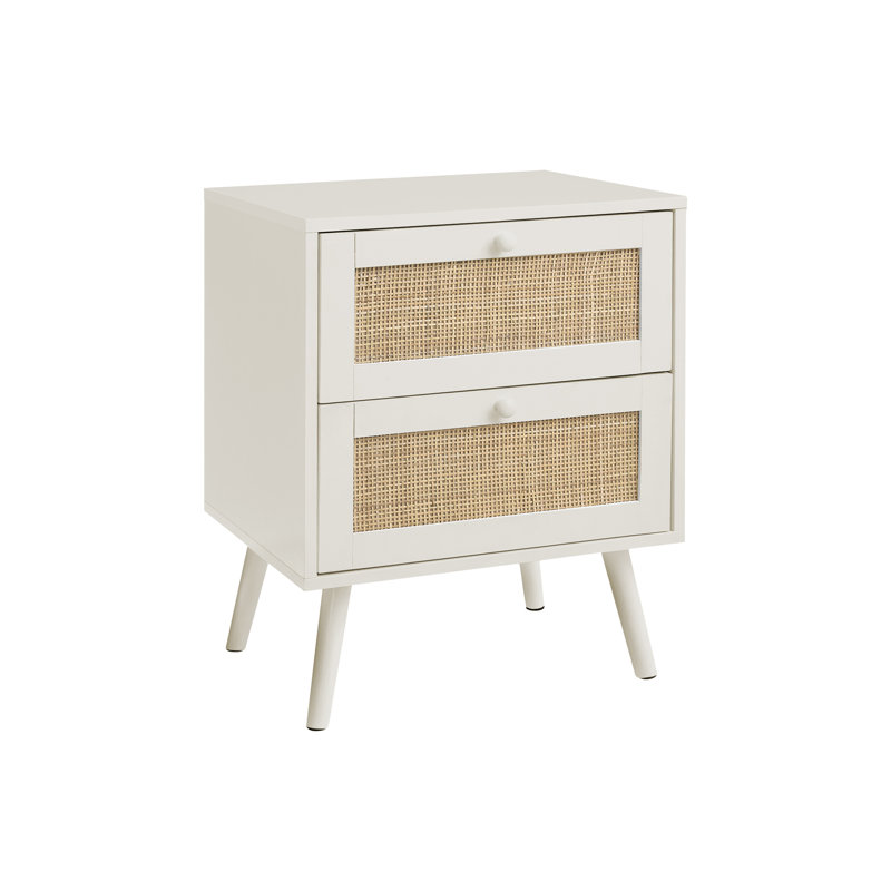 Table d'appoint, table d'appoint, bout, chambre à coucher, salon, table de chevet, tiroir de rangement, stratifié, moderne, contemporain