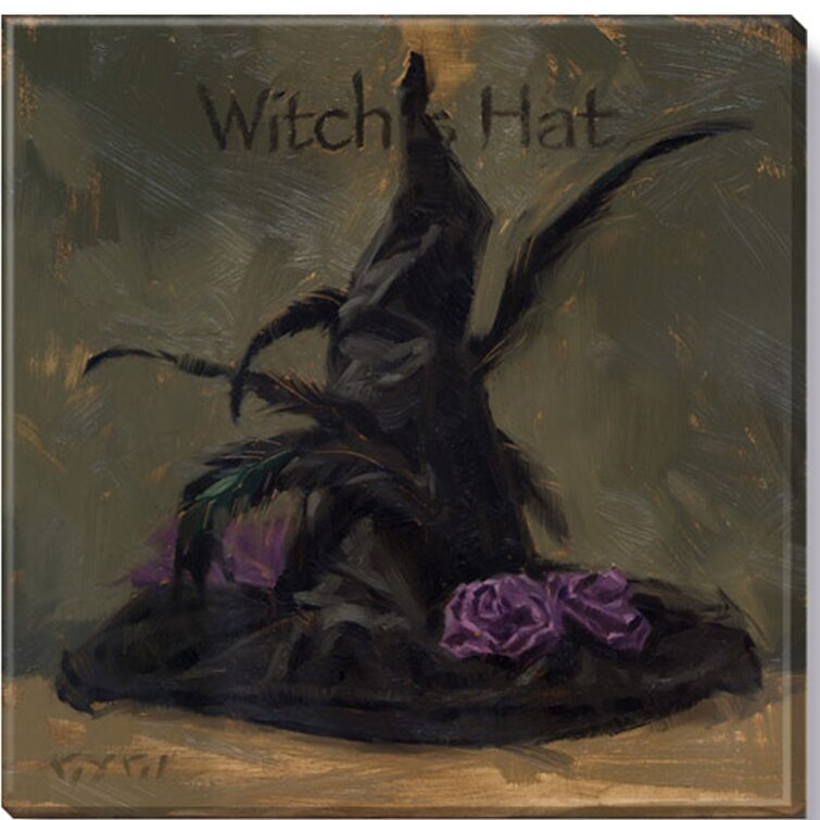 Witch's Hat by Darren Gygi - Wrapped Canvas Print