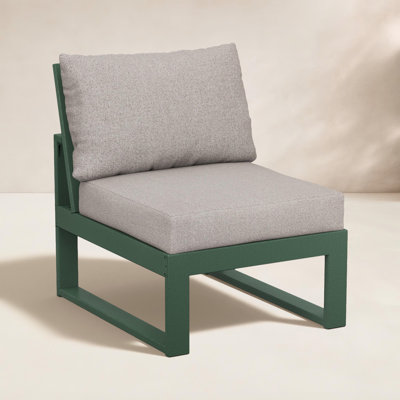POLYWOOD® Edge Modular Armless Chair