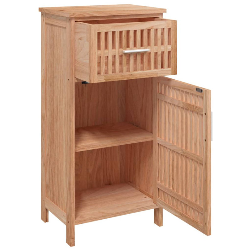 Burna Solid Wood Freestanding Bathroom Cabinet