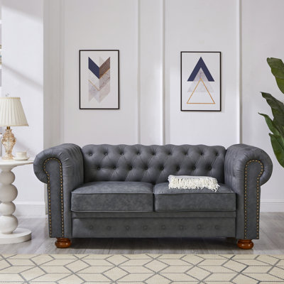 Canapé Chesterfield Modern en similicuir Chesterfield