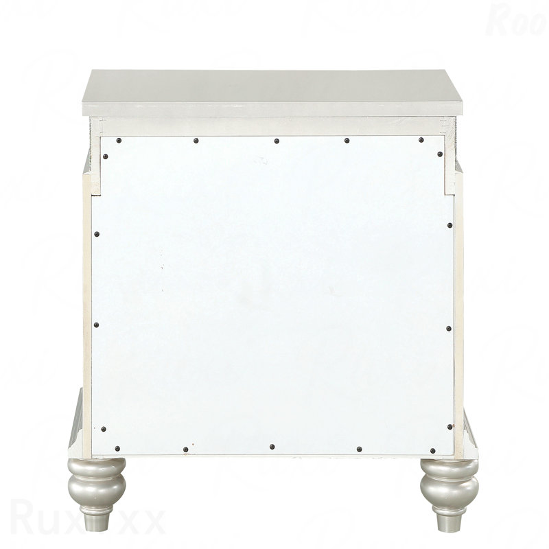 Table de chevet 2 tiroirs