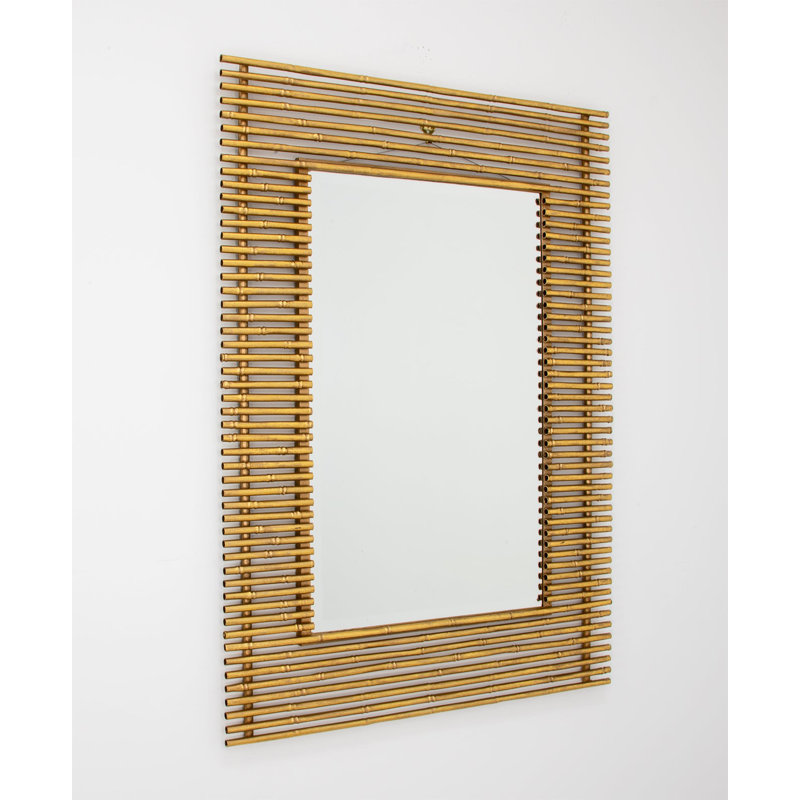 Etta Flat Metal Wall Mirror