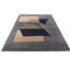 Mid-Century Modern Handmade Kilim Silk and Wool Geometric Area Rug-1145506311