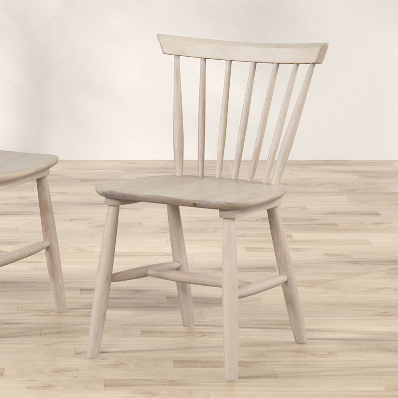 Ensemble de 2 chaises d'appoint Austell, Chêne blanc