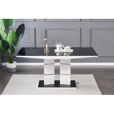 Shellman Glass Top Dining Table